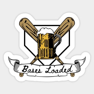 Ahoy!  Bases Loaded! Sticker